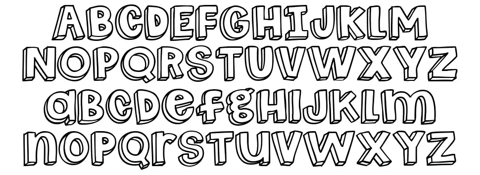 Shortbread Cookies font specimens