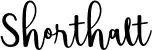 Shorthalt
