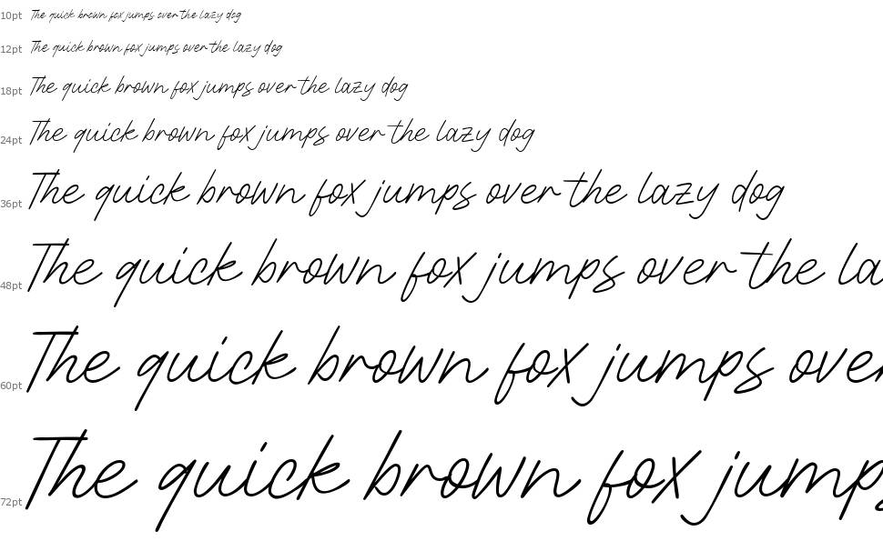 Shortime Sunday font Waterfall