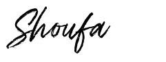 Shoufa шрифт