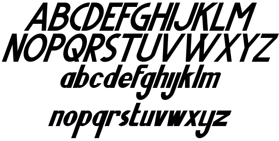 Shutter Speed font specimens