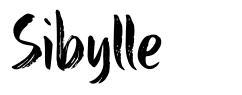 Sibylle 字形