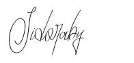 Sidoraby шрифт