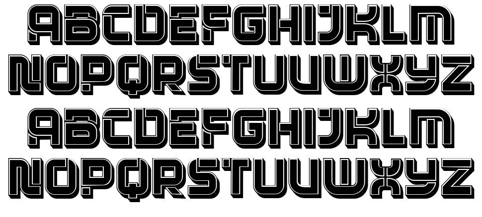 Sierra font specimens