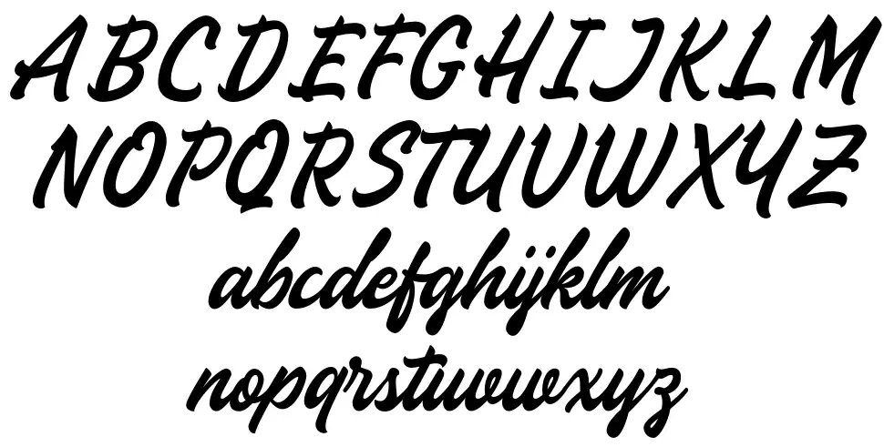 Sign Paintohfont specimens