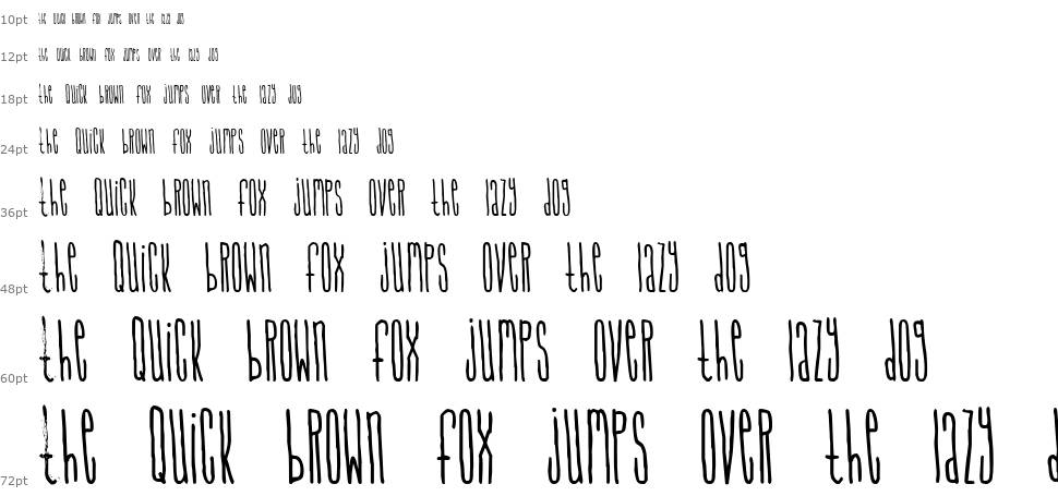 Signal to Noize font Waterfall