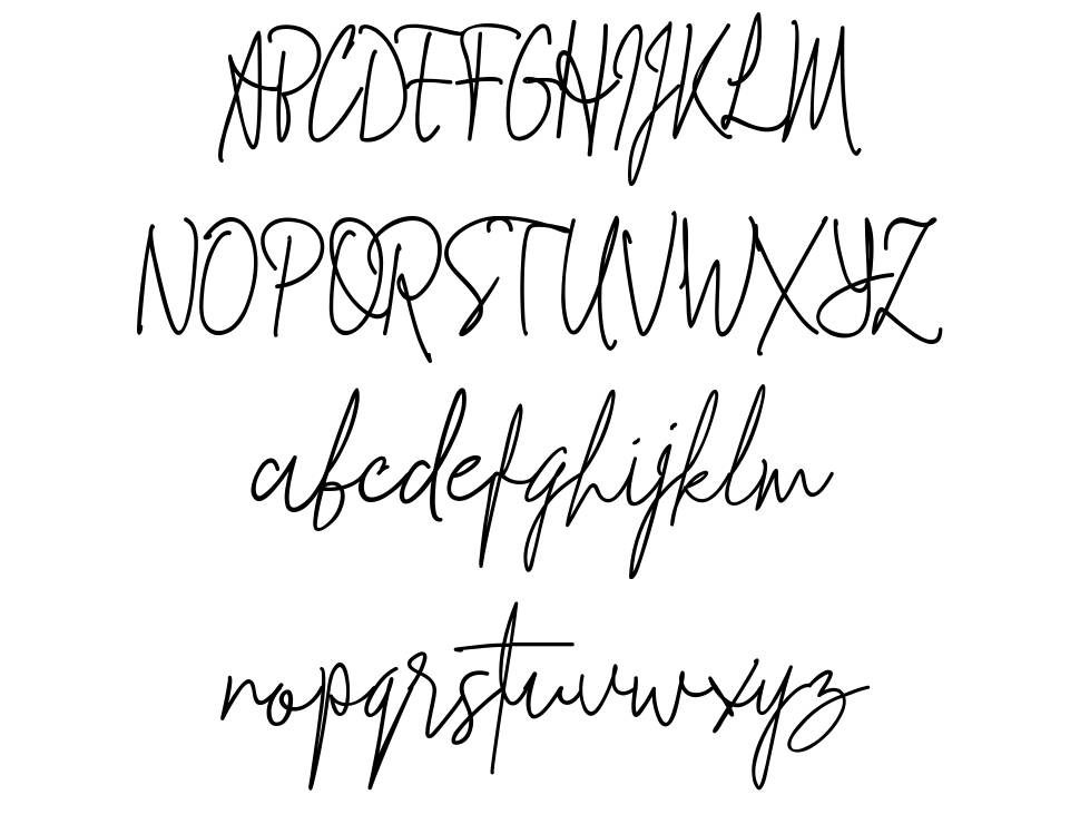 Signathy font