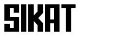 Sikat 字形