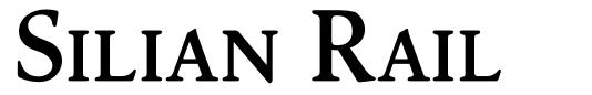 Silian Rail font