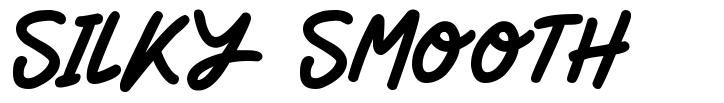 Silky Smooth font