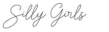 Silly Girls font