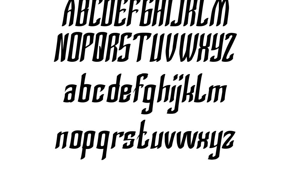 Silver Knight font specimens