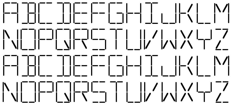 Silverball Oblique font Örnekler