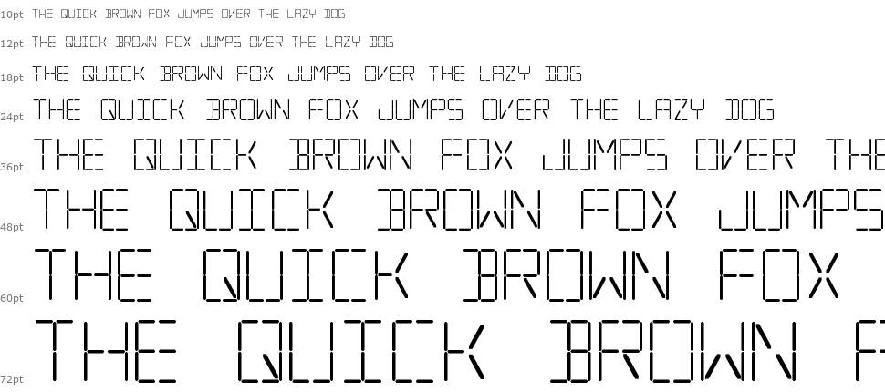 Silverball Oblique font Waterfall