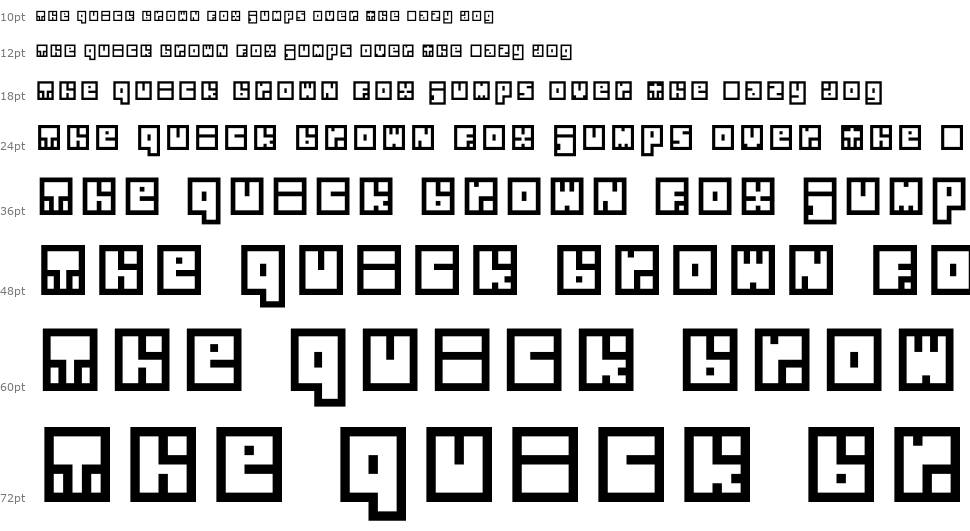 Silverbloc font Şelale