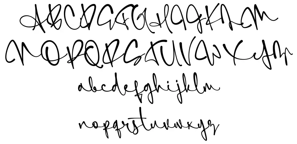 Simfony Signfont specimens