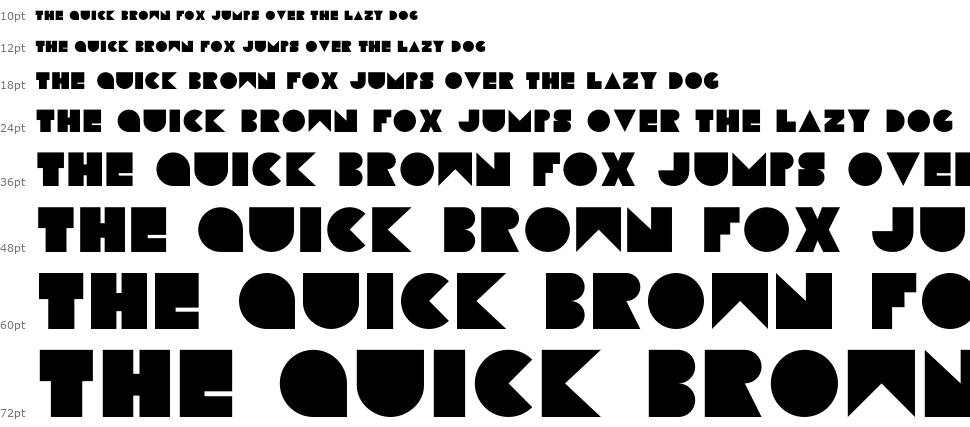 Simplaform Solid font Waterfall