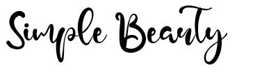 Simple Beauty font