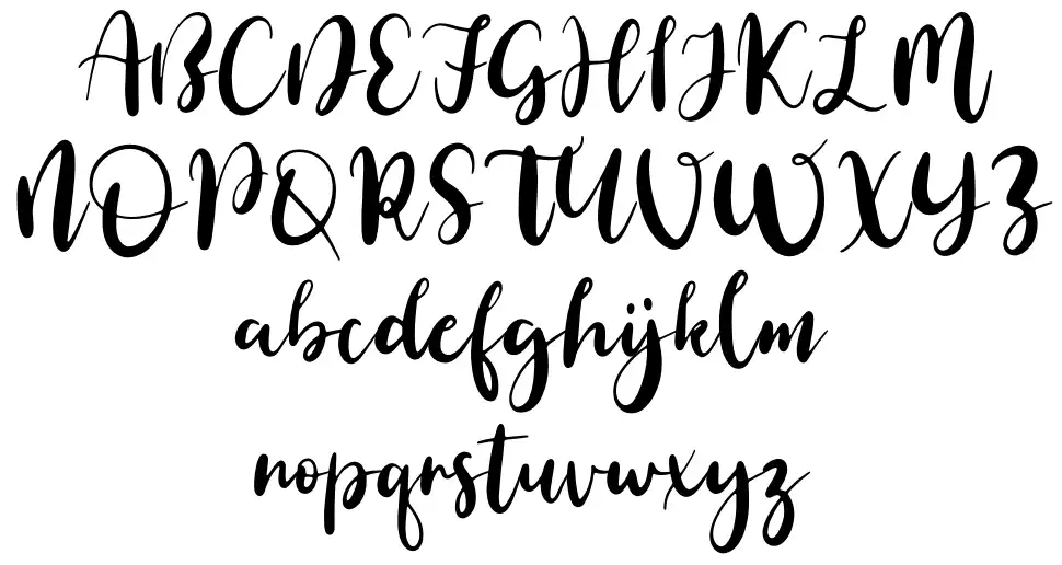 Simple Brush font by Hamzah Muhamad Ihsan FontRiver