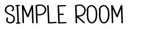 Simple Room font