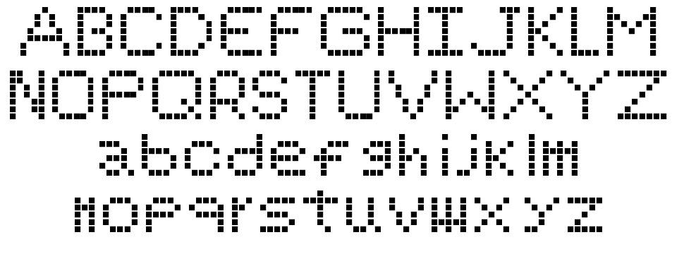 Simple S font specimens