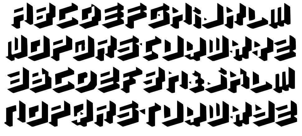 Simpletype font specimens