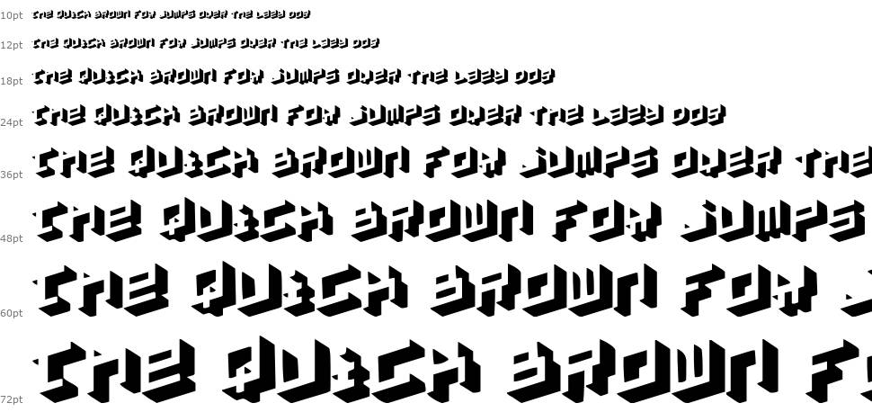 Simpletype font Şelale