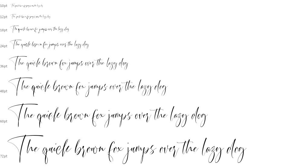 Simplified font Şelale