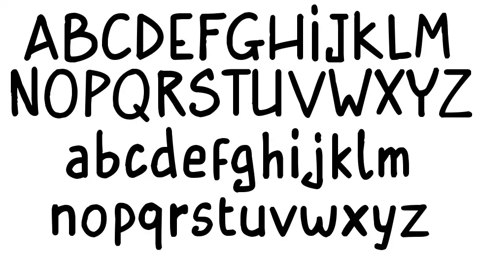 Simplixifont specimens