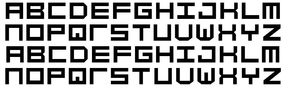 Simply Mono font specimens