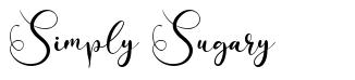 Simply Sugary шрифт