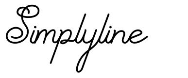 Simplyline шрифт