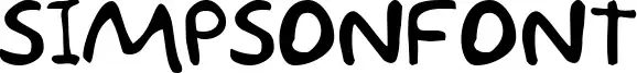 Simpsonfont
