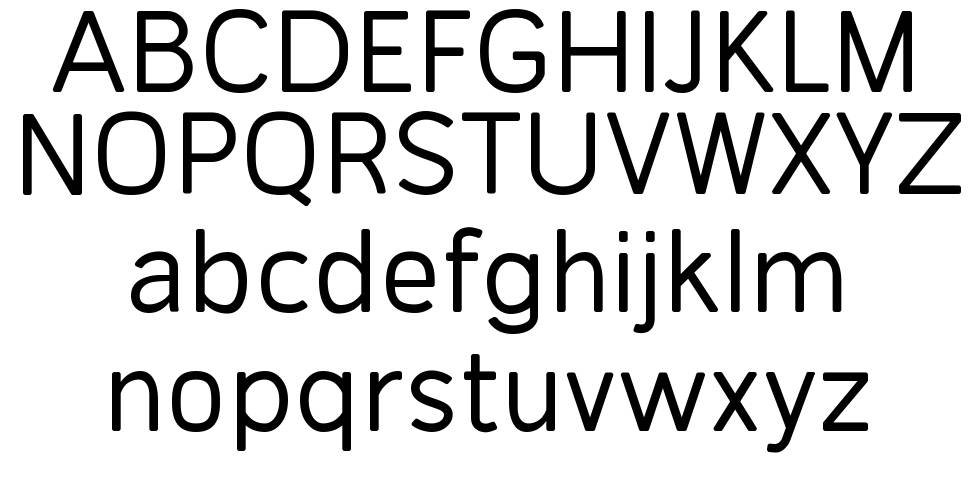 Simvoni font Örnekler