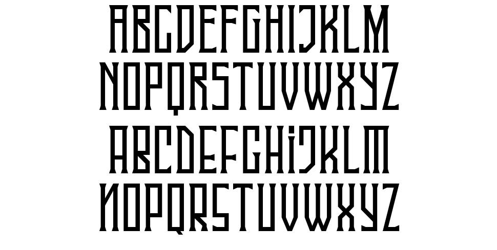 Singa Serif carattere I campioni