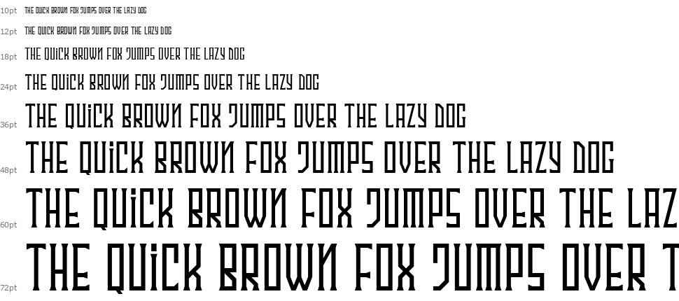 Singa Serif font Şelale