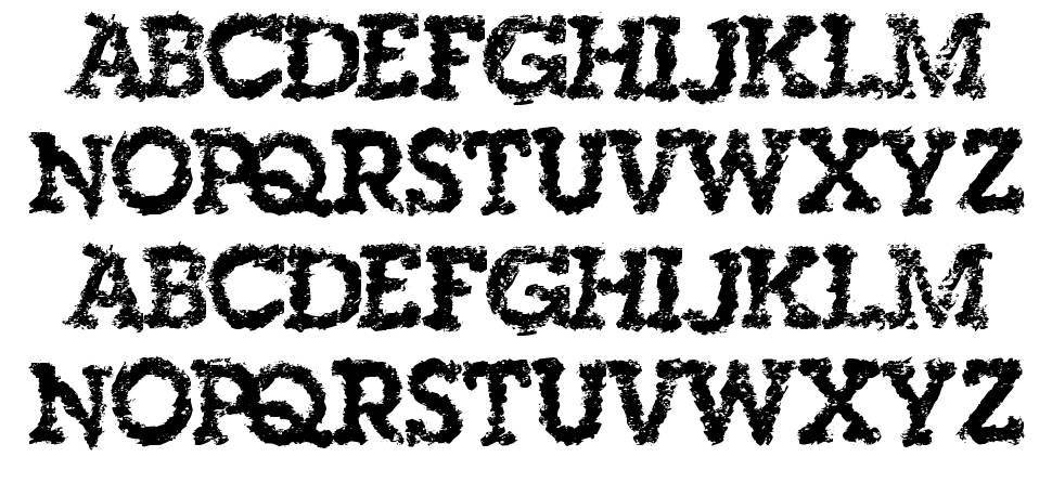 Single Origin font specimens