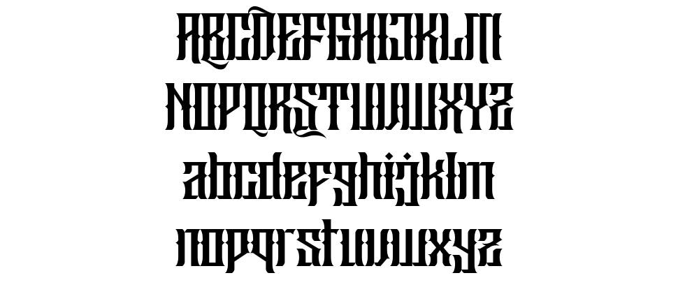 Sirugino フォント 標本