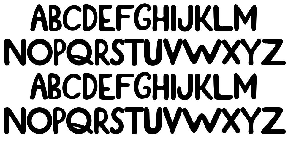 Sirukota font specimens