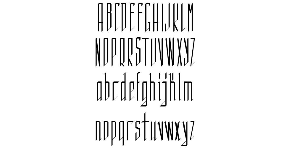 Sistematica font specimens