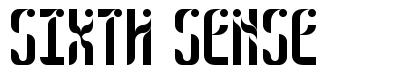 Sixth Sense font