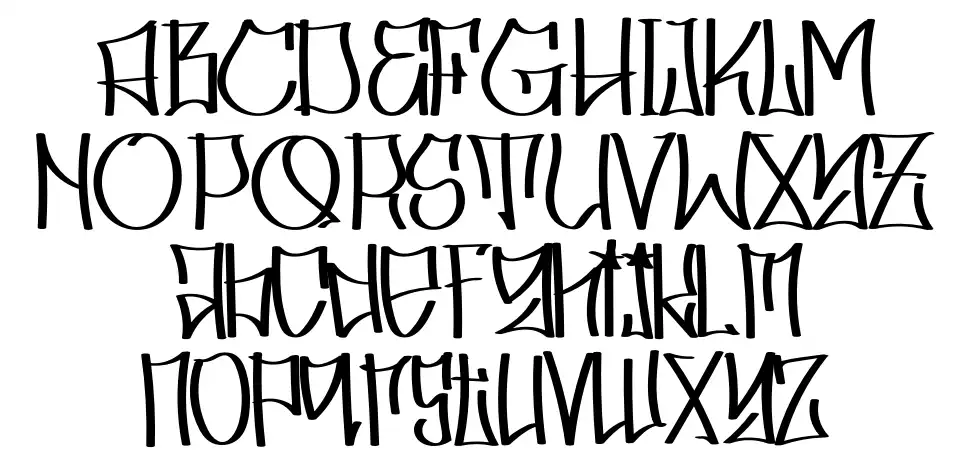 Skater Squad font by Din Studio FontRiver