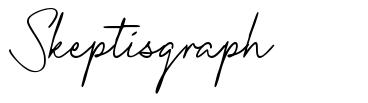 Skeptisgraph шрифт