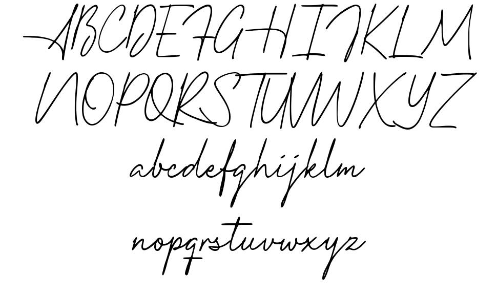 Skeptisgraph 字形 标本