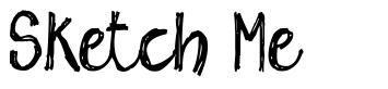 Sketch Me font