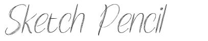 Sketch Pencil schriftart