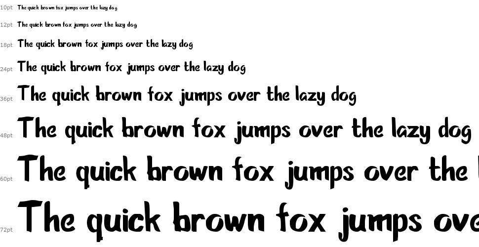 Sketcha font Waterfall