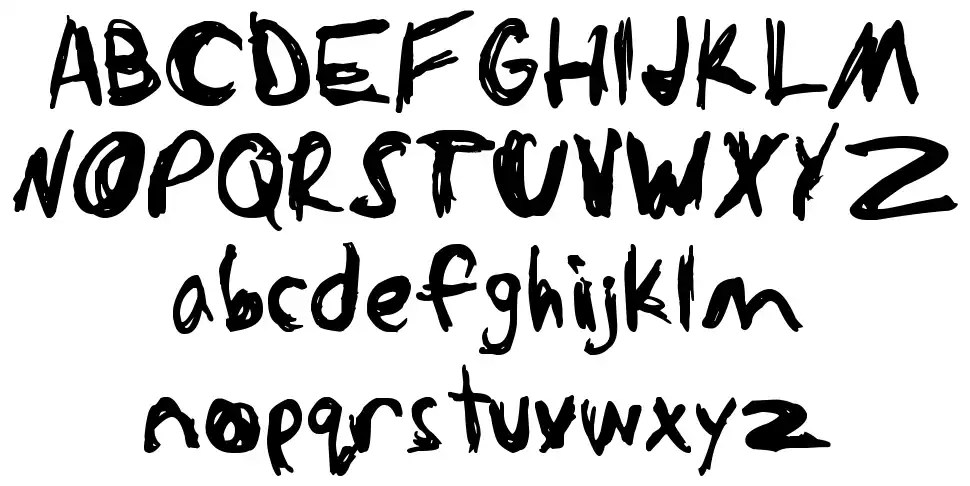 Sketchathon font Örnekler