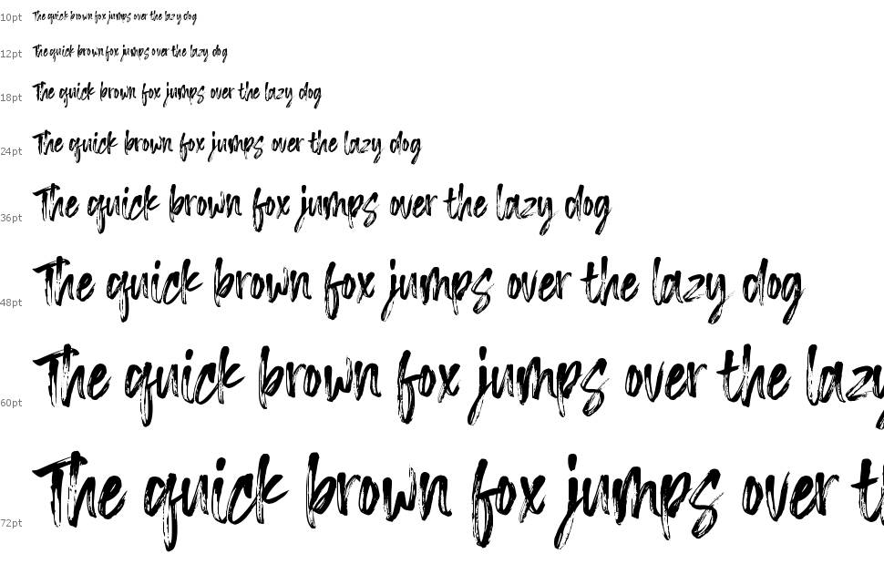 Sketching font Şelale