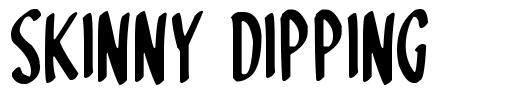 Skinny Dipping font